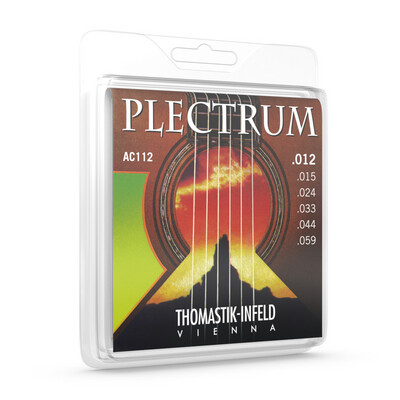 Thomastik AC112 Plectrum Bronze Acoustic Guitar Strings 12/59 Thomastik AC112 Plectrum Bronze Acoustic Guitar Strings 12/59