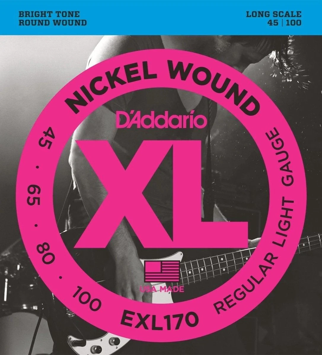 D’Addario EXL170 String Bass Strings 45-100
