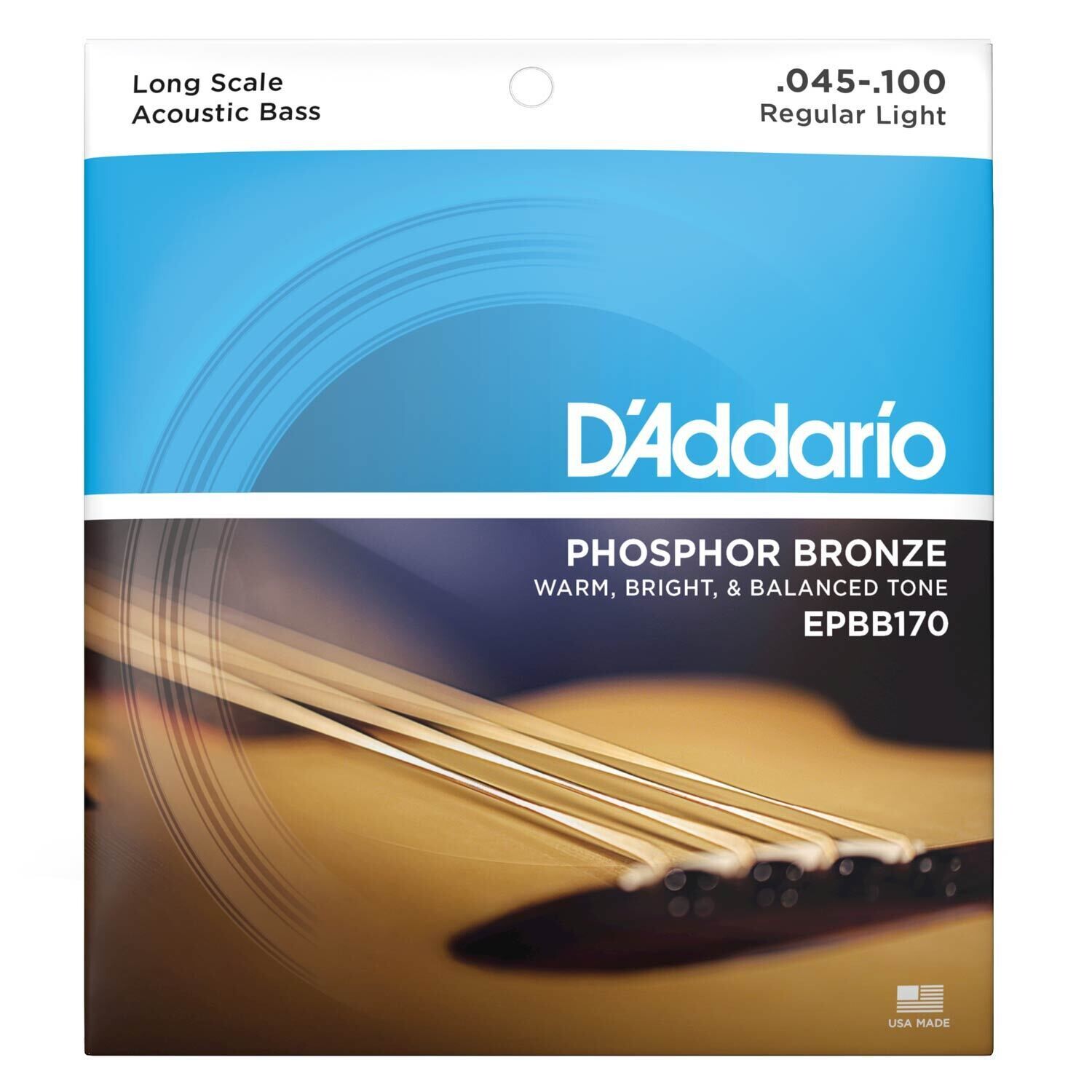 D'Addario Acoustic Bass 045-100
