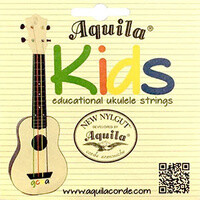 Aquila KIDS COLOURED Reg GCEA Ukulele string set