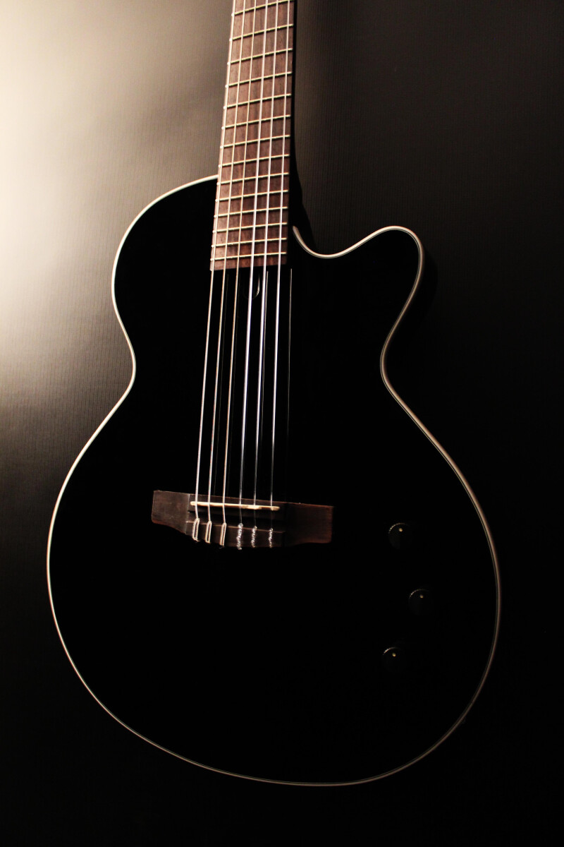 CORT Sunset NYlectric Electric Nylon string Guitar Black