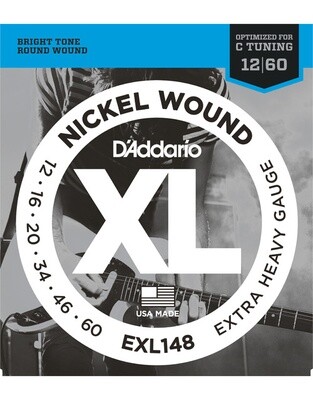 D&#39;Addario Extra Heavy Set 12-60 Electric guitar
