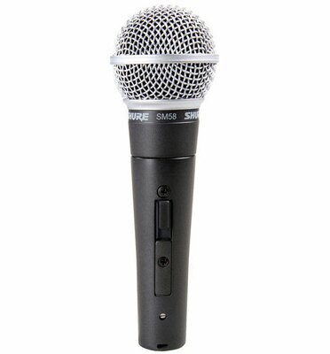 Shure SM58S Vocal Microphone with Switch