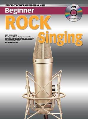 Progressive Beginner Rock Singing Book/CD Learn It, Live It, Love It