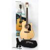 Washburn AD5CENPACK Acoustic Guitar Pack Apprentice, Natural Dreadnought w/ Cutaway &amp; EQ