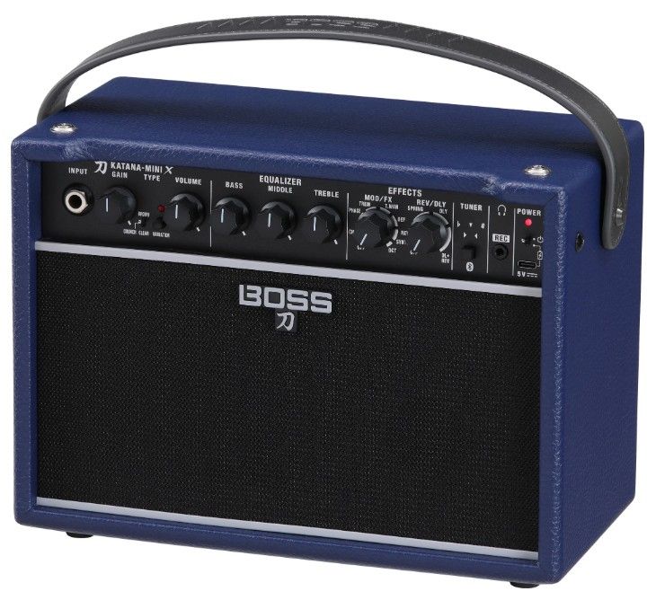 BOSS Katana Mini X Blue LIMITED EDITION Amplifier