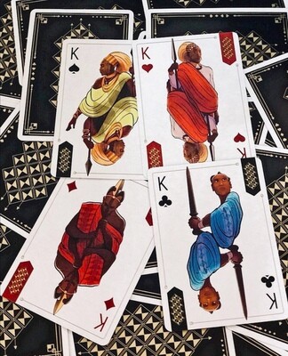 Playing Cards I Gakondo Zahabu (Gold)