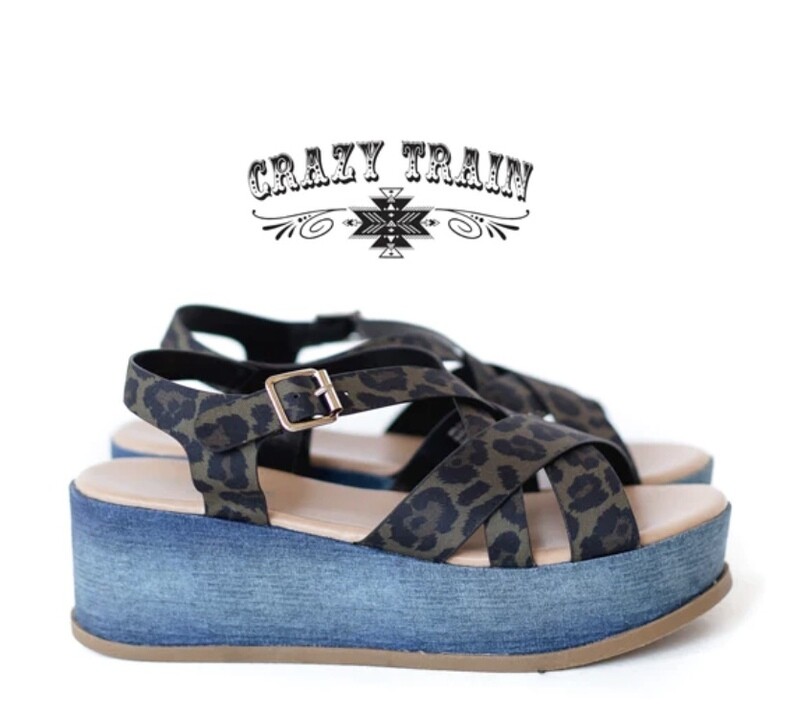 Wild Denim Wedges Wild Denim Wedges