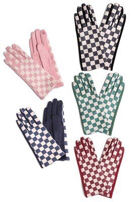 Checkered Gloves