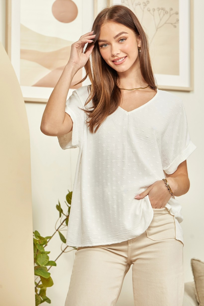 Swiss Dot Top