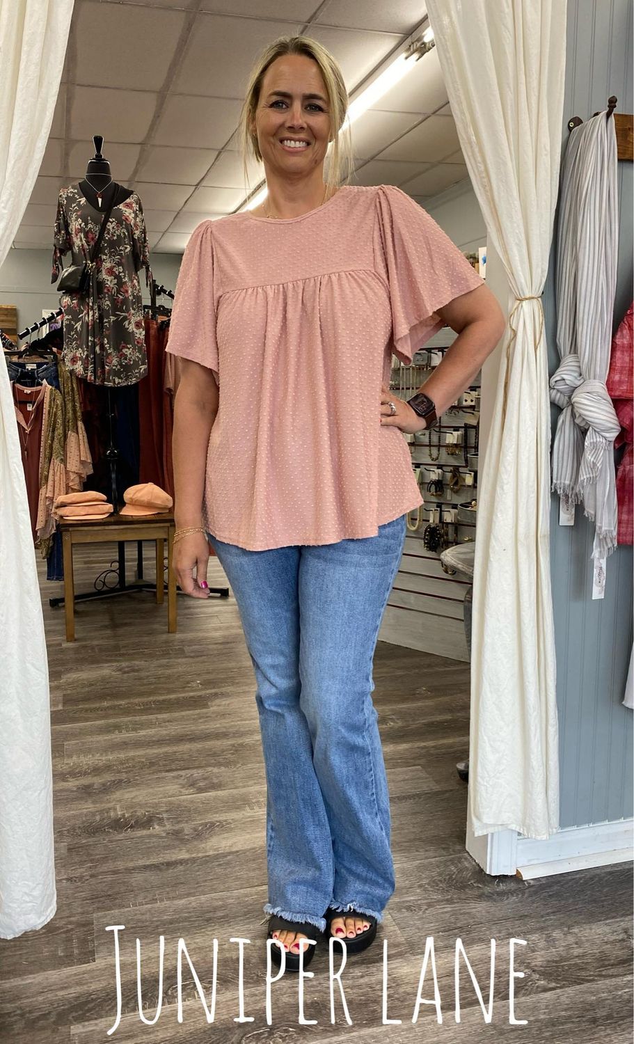 Wing Sleeve Top Wing Sleeve Top