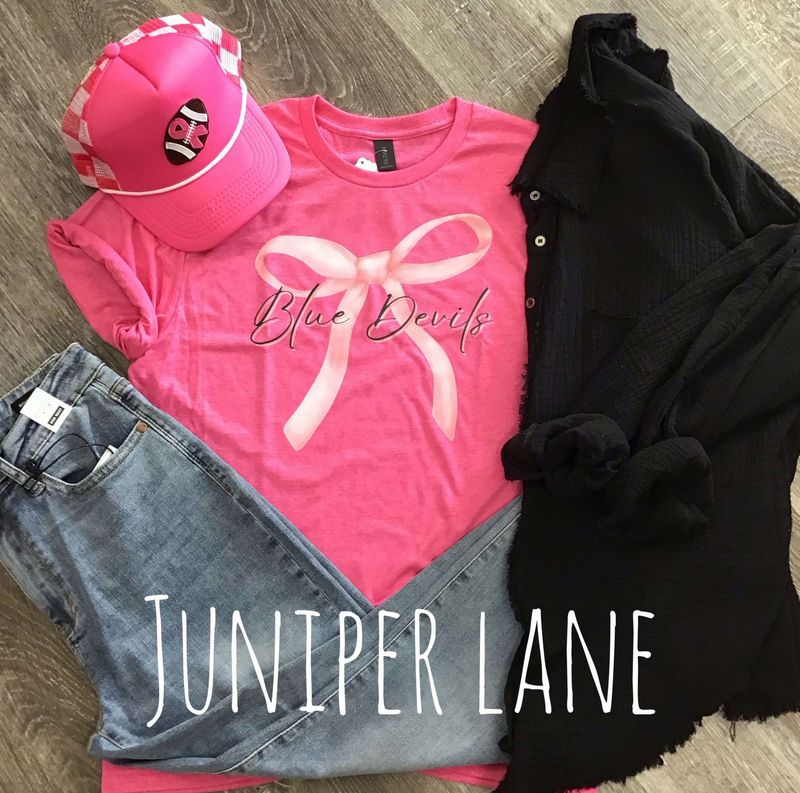 BD Pink Bow Tee