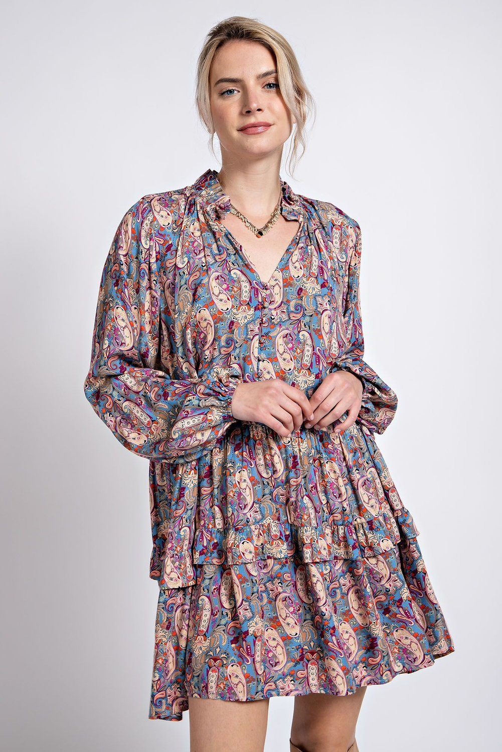 Paisley Challis Dress Paisley Challis Dress