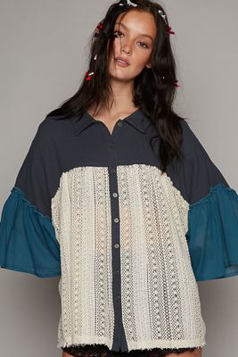 Ruffle Lace Front