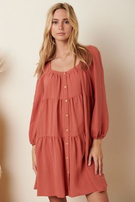 Tier Mini Dress