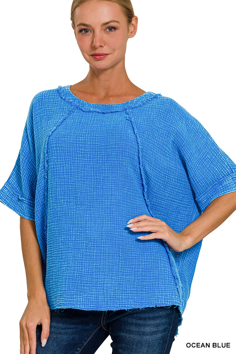 Wash Gauze Shirt