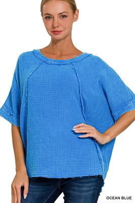 Wash Gauze Shirt