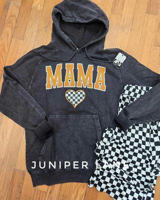Mama Check Hood