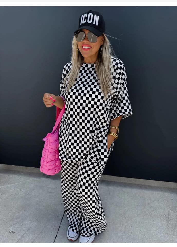 Checker Pants