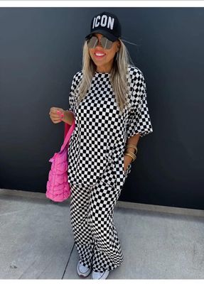 Checker Pants