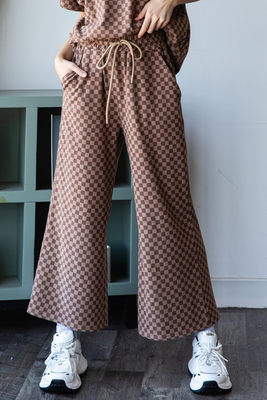 Jersey Check Crop