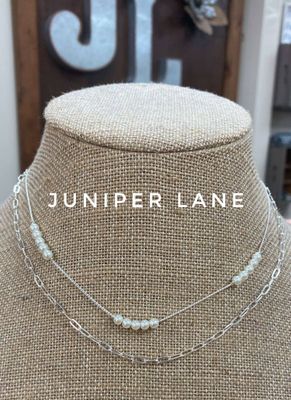 2 Row Chain Pearls