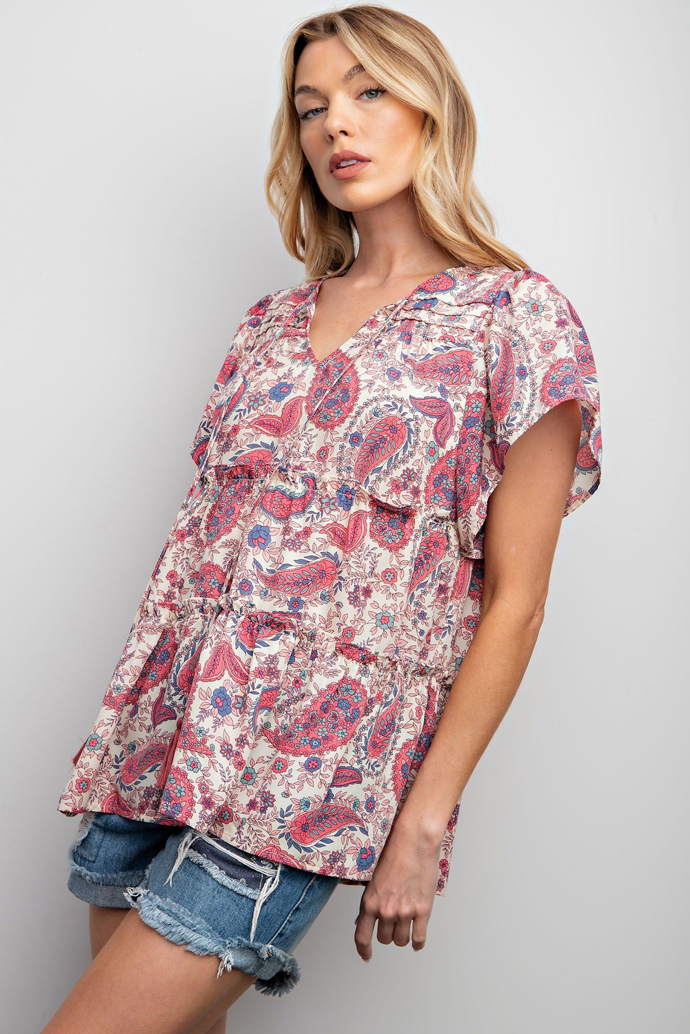 E Polylinen Top