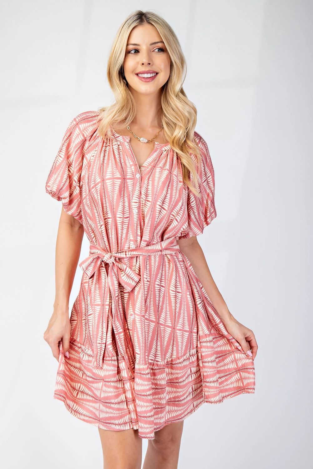 Puff Sleeve Dress