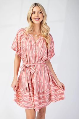 Puff Sleeve Dress