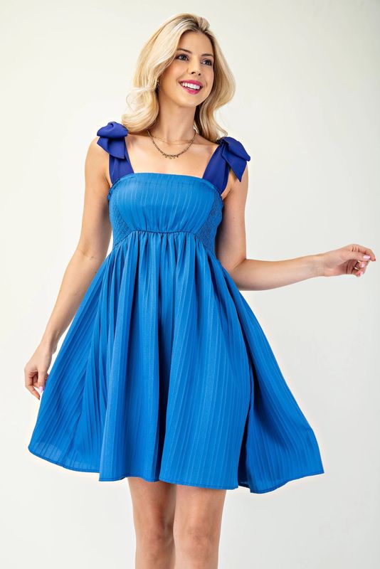 Babydoll Dress w/Ribbon