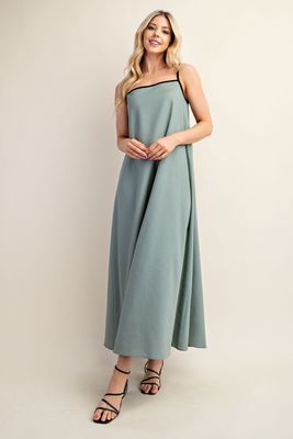 Linen Midi Dress