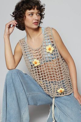Crochet SL w/Flowers
