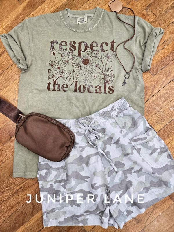 Respect Flowers Tee