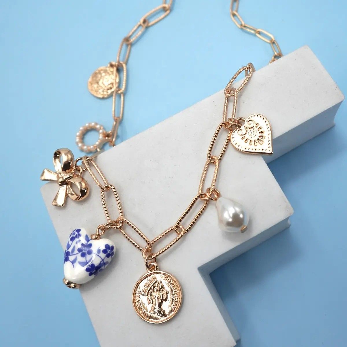 Porcelain Charm Neck Porcelain Charm Neck
