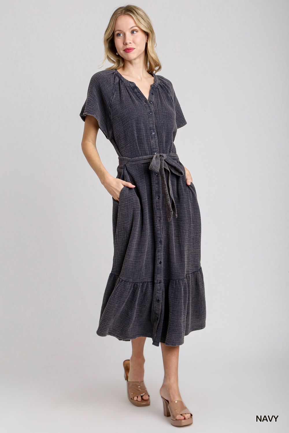 U Gauze Dress