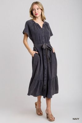 U Gauze Dress