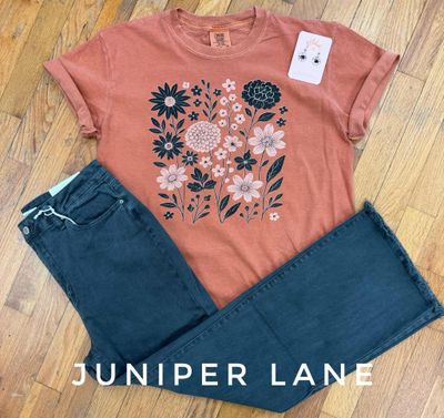 Fall Floral Tee