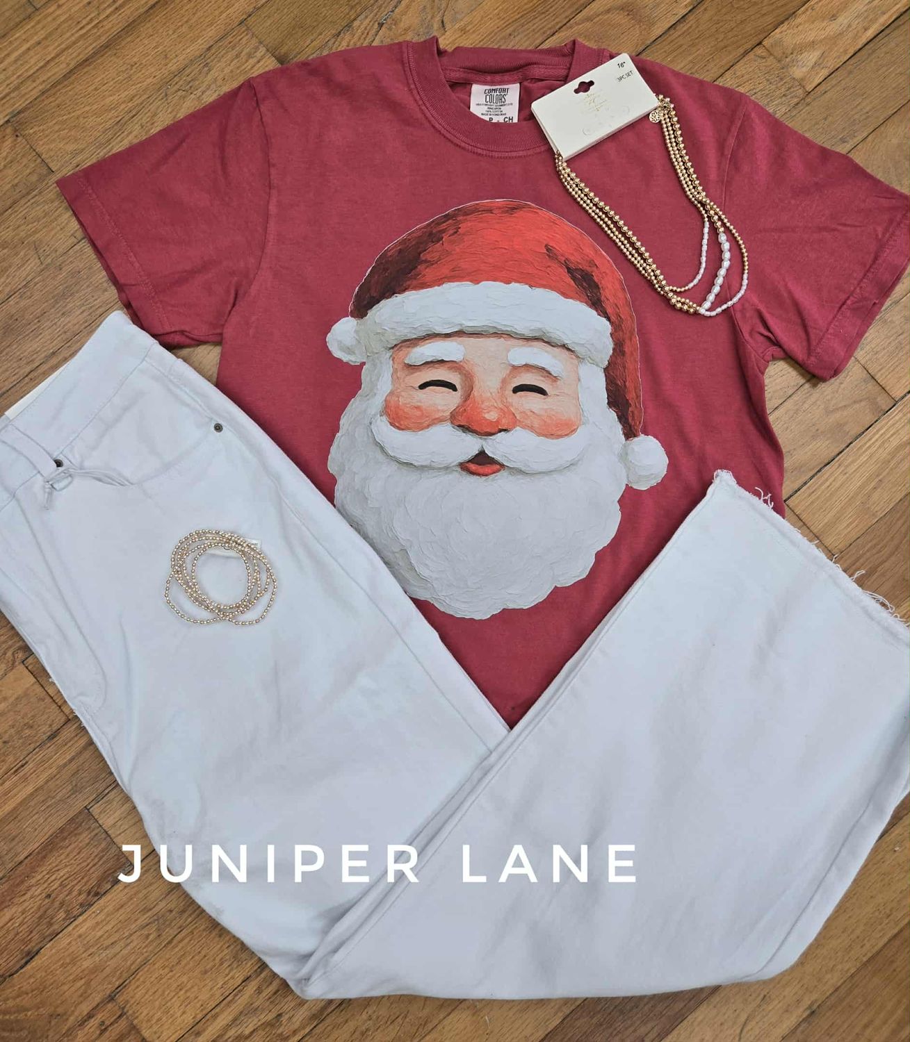 Painted Santa Tee Painted Santa Tee
