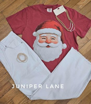 Painted Santa Tee Painted Santa Tee
