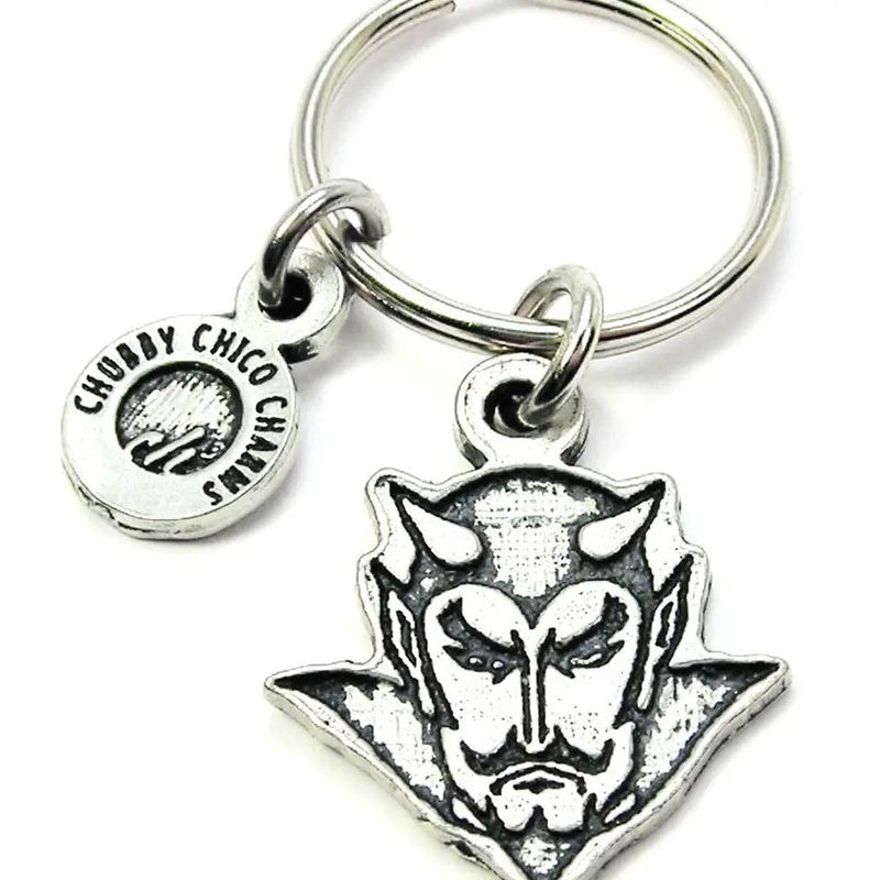 Blue Devil Keychain
