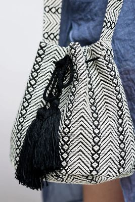 Woven Bucket Bag