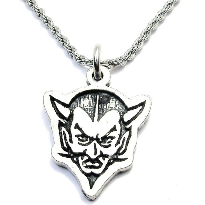 Blue Devil Necklace 