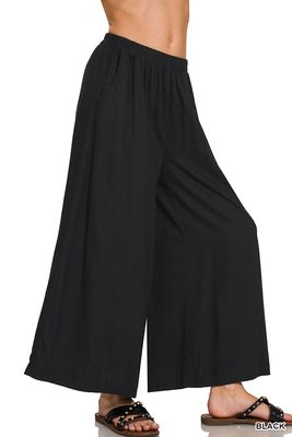 Pleat Linen Pants