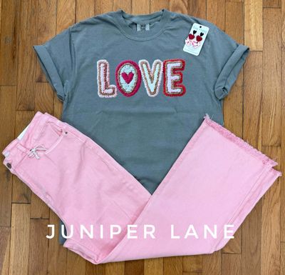 Emb Love Tee Emb Love Tee