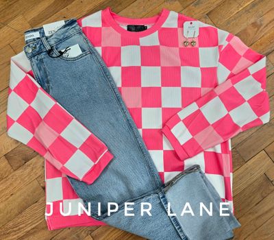 Check Rib Crew Check Rib Crew