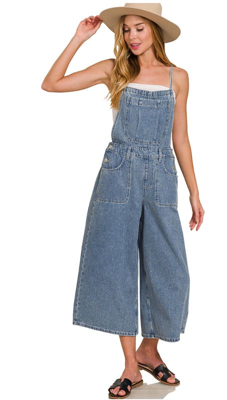 Z Wide Leg Overalls