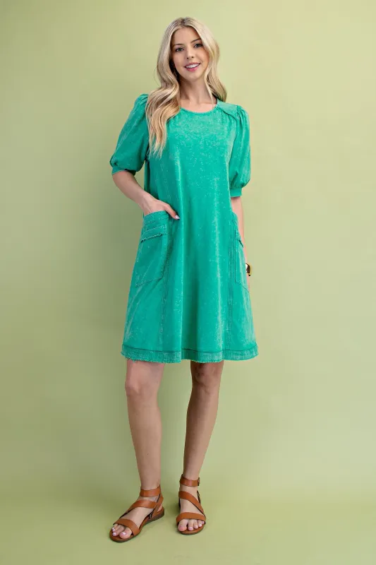 G Min Wash Pocket Dress G Min Wash Pocket Dress