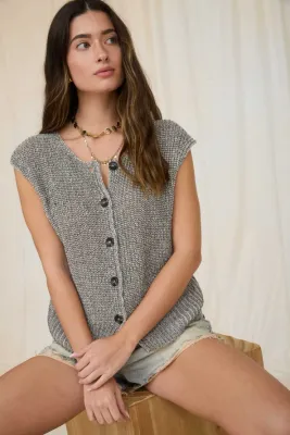 Marl Sweater Vest