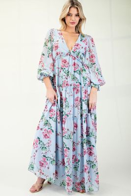 EE V Neck Maxi EE V Neck Maxi