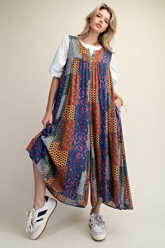 E Patchwork Jumper E Patchwork Jumper